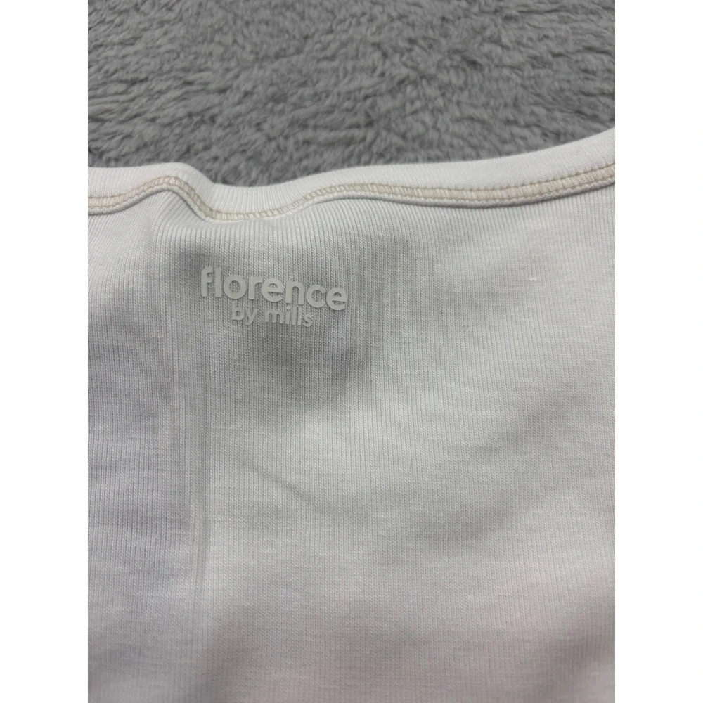 Florence by Mills Womens‎ White Ribbed Tank and Shorts Pajama Set XXL RFM0131
